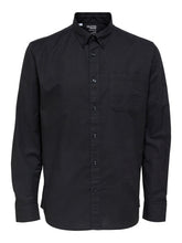 Cargar imagen en el visor de la galería, Rick Flex Shirt - Black - Selected Homme - Black 2
