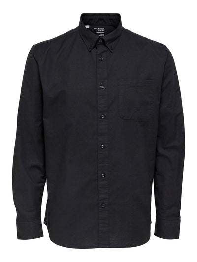 Rick Flex Shirt - Black - Selected Homme - Black 2