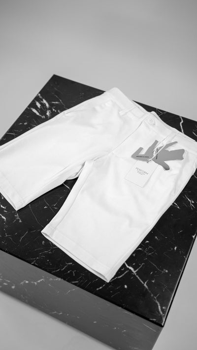 Performance Shorts - Optical White - TeeShoppen - White 2