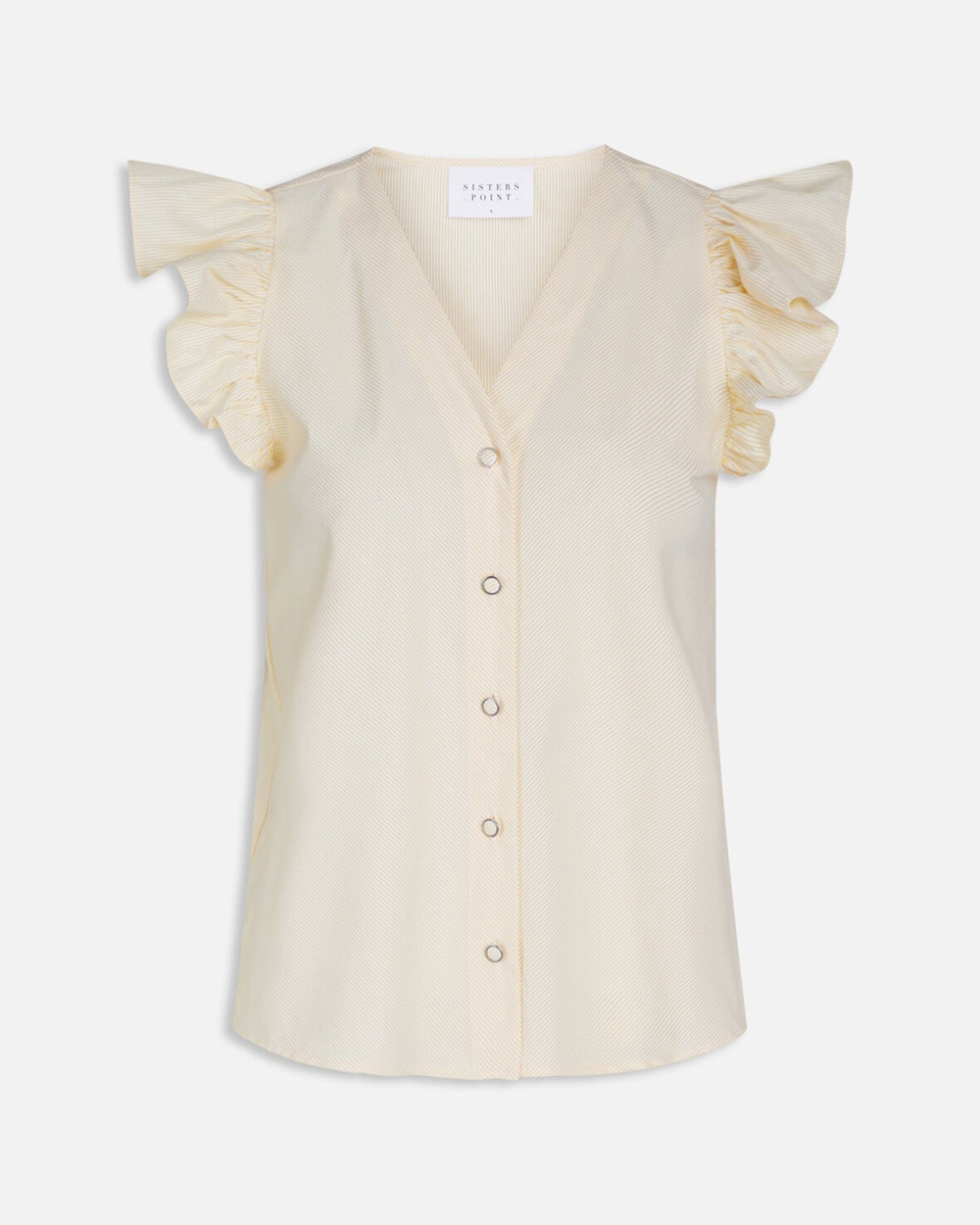 Elga Blouse - Yellow/White - Sisters Point - Yellow 2