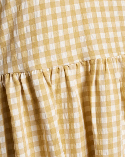 Era Dress - Yellow Checkered - Sisters Point - Yellow 3