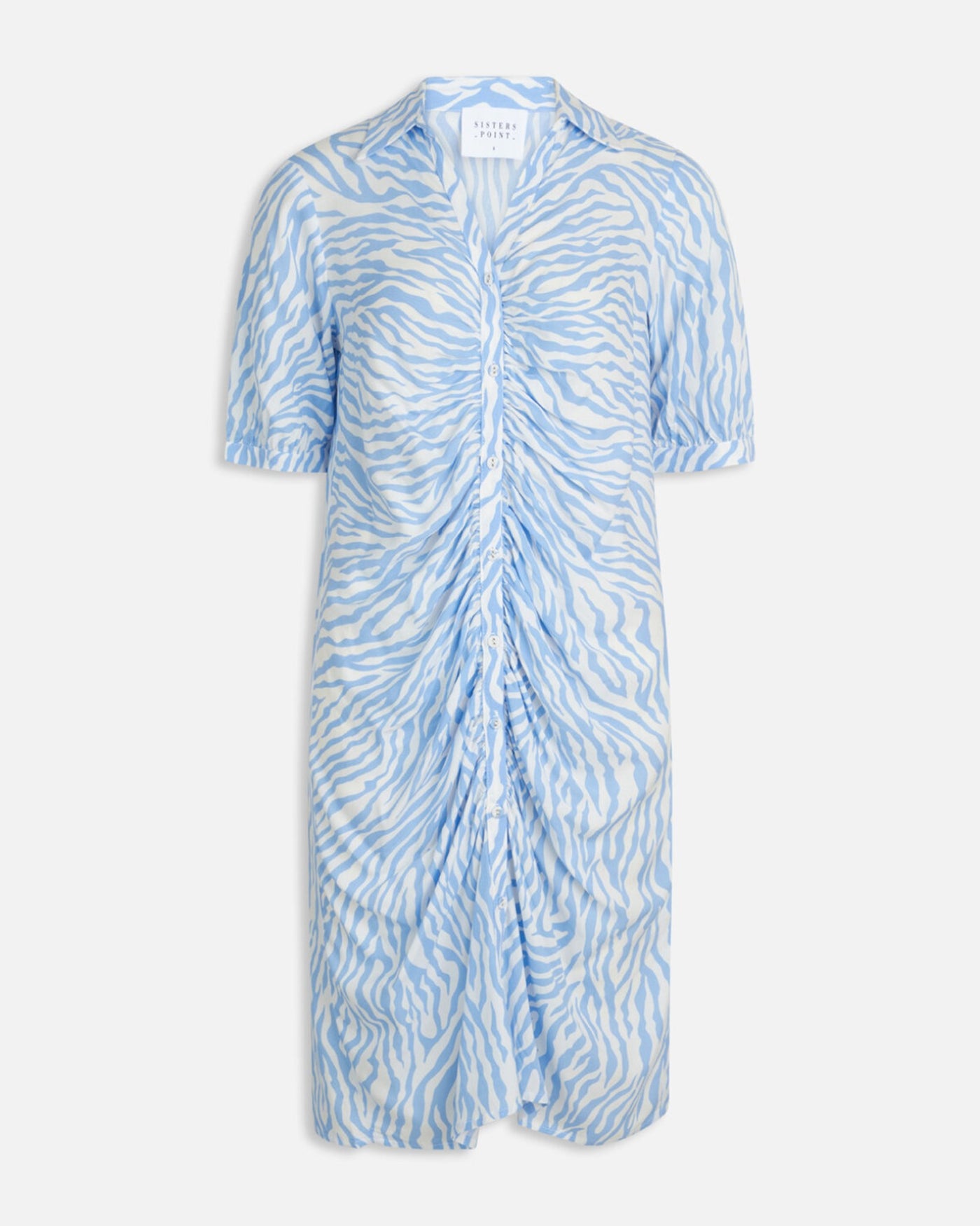 Maby Dress - Blue Zebra - Sisters Point - Blue 4