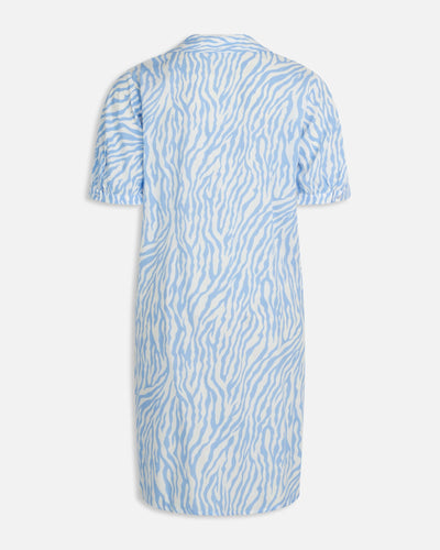 Maby Dress - Blue Zebra - Sisters Point - Blue 5