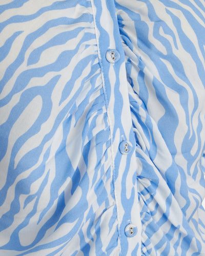 Maby Blouse - Blue Zebra - Sisters Point - Blue 3