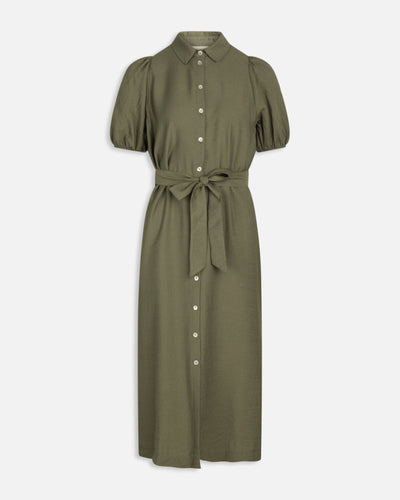 Mena Dress - Khaki - Sisters Point - Green