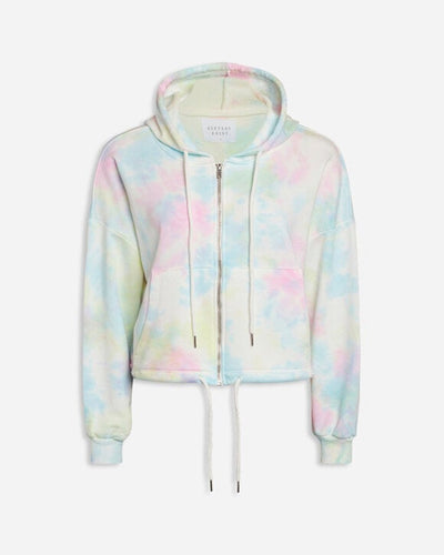 Peza zip hoodie - Pastel mix - Sisters Point