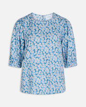 Carregar imagem no visualizador da galeria, Ucia Blouse - Small Flower - Sisters Point - Blue
