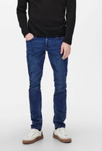 Load image into Gallery viewer, Loom Slim Jeans - Blue Denim - Only &amp; Sons - Blue 2
