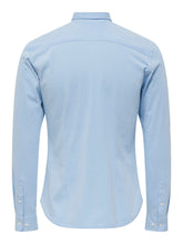 Carica l&#39;immagine nel visualizzatore di Gallery, Miles Stretch Shirt - Cashmere Blue - Only &amp; Sons - Blue 2
