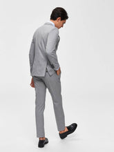 Carregar imagem no visualizador da galeria, Slim fit suit pants - Light Gray - Selected Homme - Grey 2
