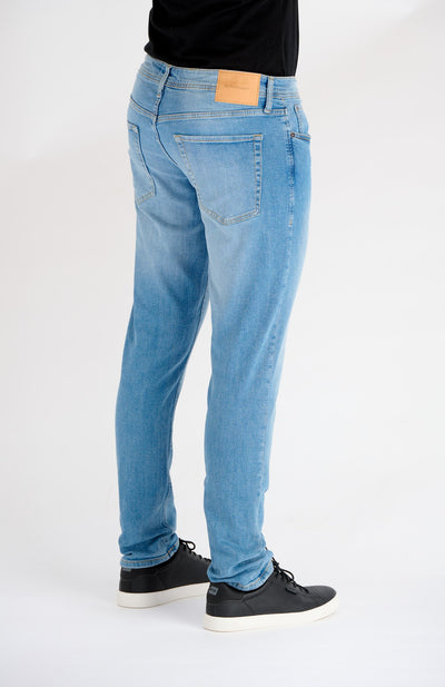 The Original Performance Jeans (Slim) - Light Blue Denim - TeeShoppen - Blue 4