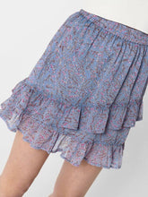 Load image into Gallery viewer, Small-flowered skirt - Vista Blue - Jacqueline de Yong - Blue 4
