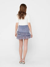 Load image into Gallery viewer, Small-flowered skirt - Vista Blue - Jacqueline de Yong - Blue 3
