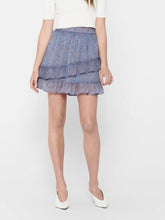 Load image into Gallery viewer, Small-flowered skirt - Vista Blue - Jacqueline de Yong - Blue 2
