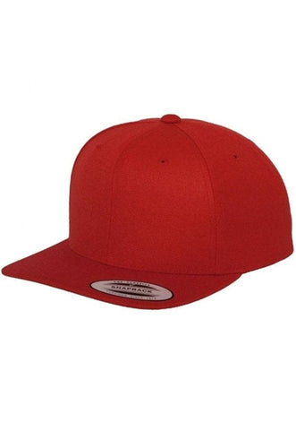 Snapback - Red - TeeShoppen - Red