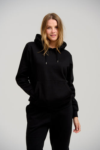 Basic Hoodie Sweat - Black - TeeShoppen - Black