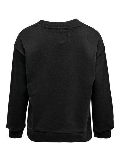 Every Life O-Neck Sweatshirt - Black - Kids Only - Black 2