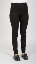 Load image into Gallery viewer, The Original Performance Skinny Jeans - Black Denim - TeeShoppen - Black 6
