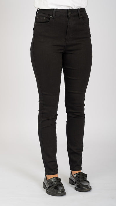 The Original Performance Skinny Jeans - Black Denim - TeeShoppen - Black 6