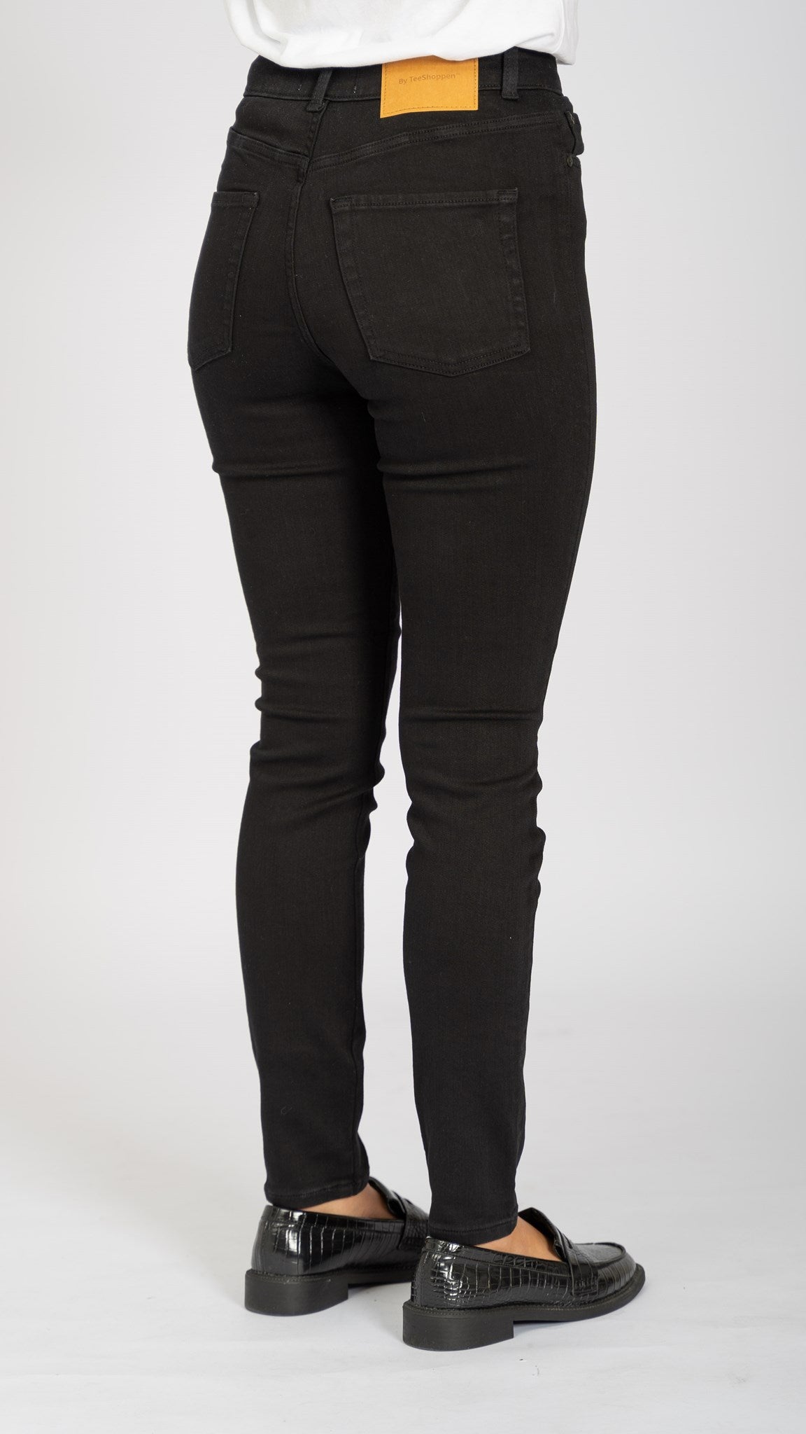 The Original Performance Skinny Jeans - Black Denim - TeeShoppen - Black 8