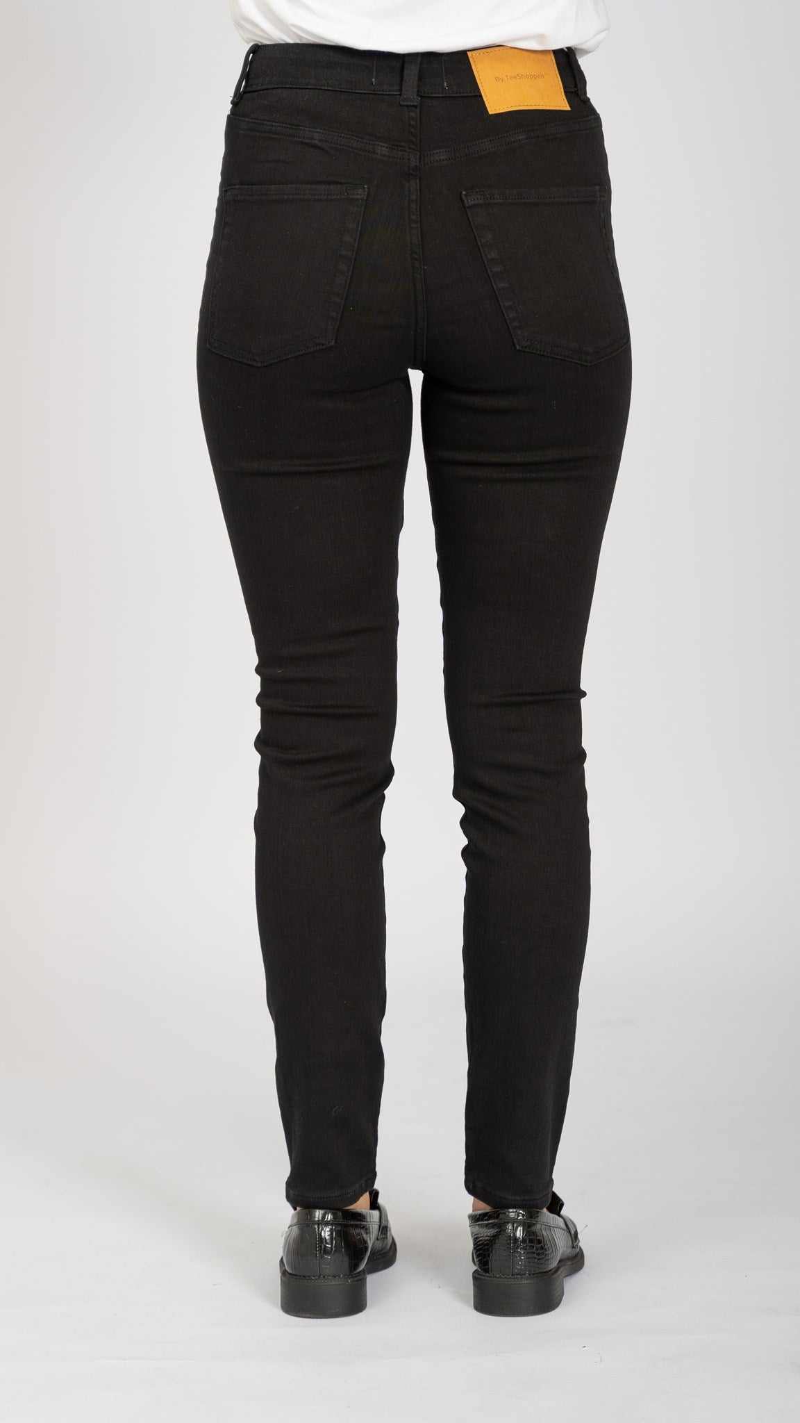 The Original Performance Skinny Jeans - Black Denim - TeeShoppen - Black 7