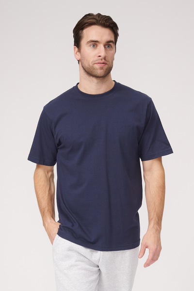 Oversized T-shirt - Navy - TeeShoppen - Blue 3