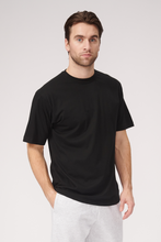 Charger l&#39;image dans la galerie, Oversized T-shirt - Black - TeeShoppen - Black 3
