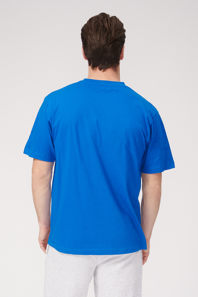 Oversized T-shirt - Swedish Blue - TeeShoppen - Blue 2