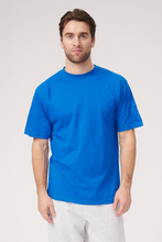 Cargar imagen en el visor de la galería, Oversized T-shirt - Swedish Blue - TeeShoppen - Blue
