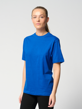 Load image into Gallery viewer, Oversized t-shirt - Blue - TeeShoppen - Blue 3
