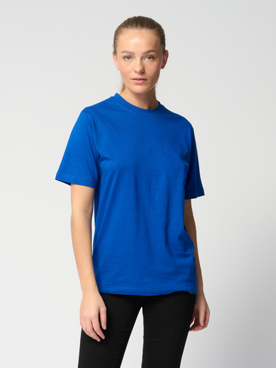 Oversized t-shirt - Blue - TeeShoppen - Blue