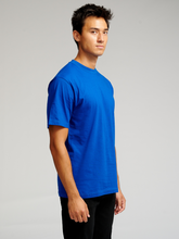 Cargar imagen en el visor de la galería, Oversized T-shirt - Blue - TeeShoppen - Blue 2
