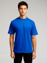 Cargar imagen en el visor de la galería, Oversized T-shirt - Blue - TeeShoppen - Blue
