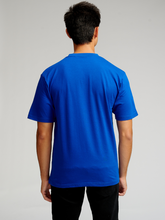 Cargar imagen en el visor de la galería, Oversized T-shirt - Blue - TeeShoppen - Blue 4
