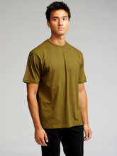 Afbeelding in Gallery-weergave laden, Oversized T-shirt - Army - TeeShoppen - Green 2
