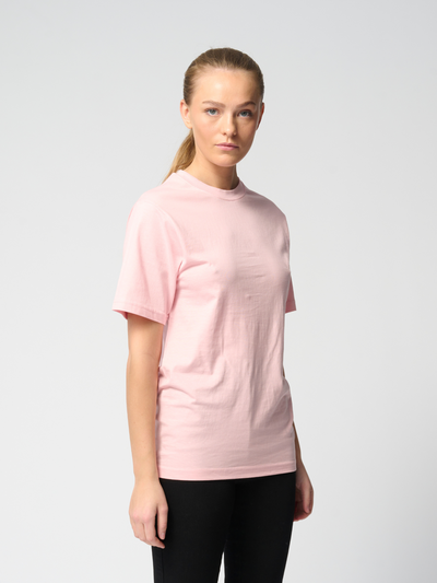 Oversized t-shirt - Rose - TeeShoppen - Pink 2