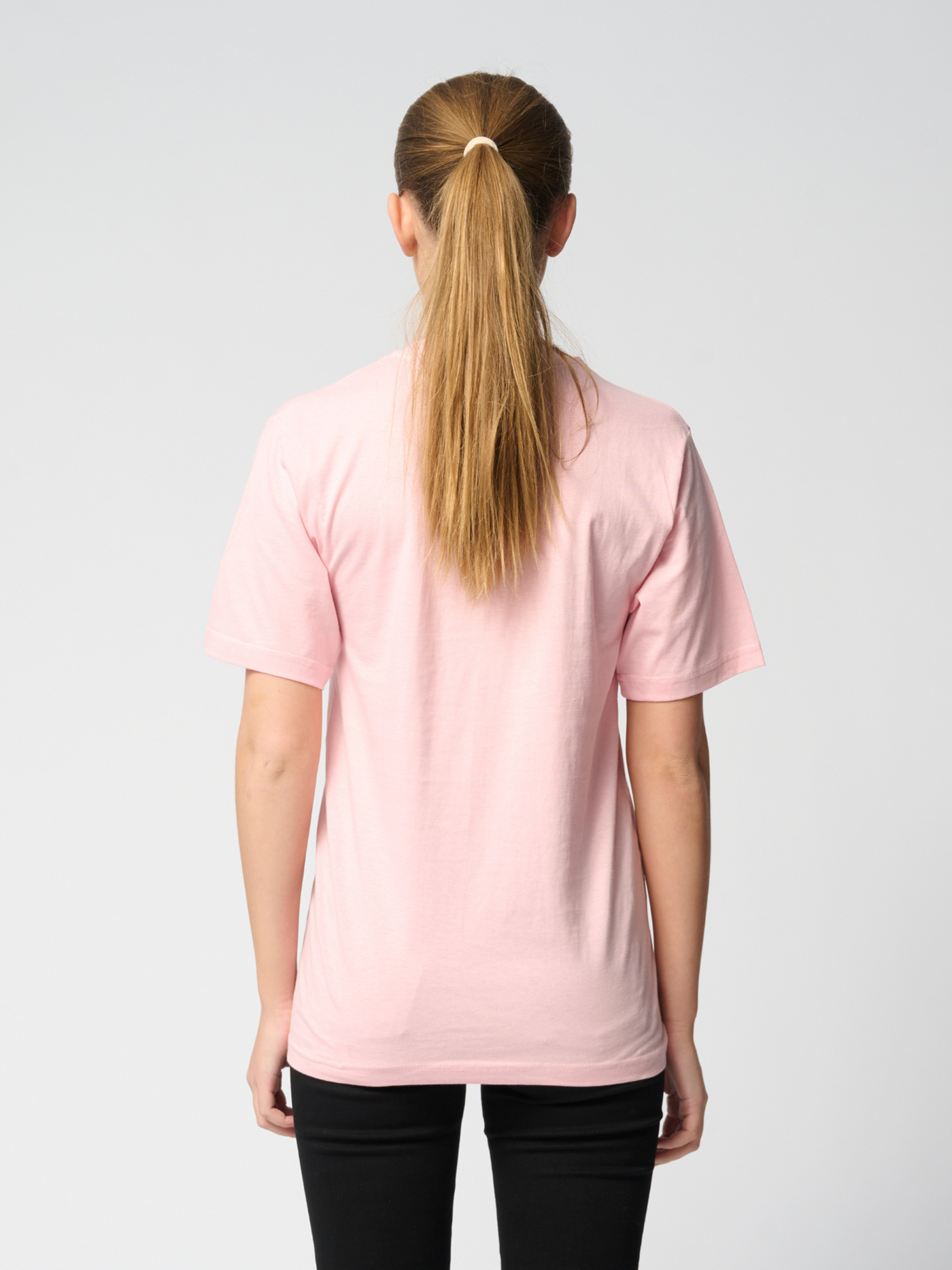 Oversized t-shirt - Rose - TeeShoppen - Pink 4