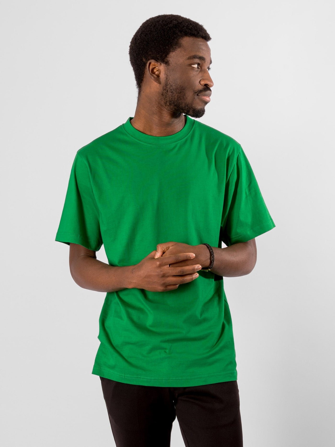 Oversized T-shirt - Spring Green - TeeShoppen - Green 3