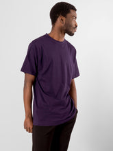 Load image into Gallery viewer, Oversized T-shirt - Purple - TeeShoppen - Purple 3
