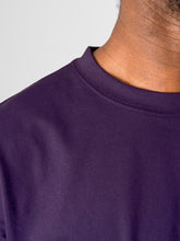 Load image into Gallery viewer, Oversized T-shirt - Purple - TeeShoppen - Purple 4
