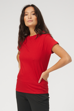 Load image into Gallery viewer, Basic T-shirt - Red - TeeShoppen - Red 4
