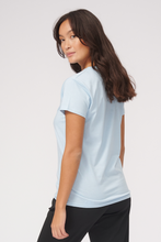 Load image into Gallery viewer, Basic T-shirt - Sky Blue - TeeShoppen - Blue 4
