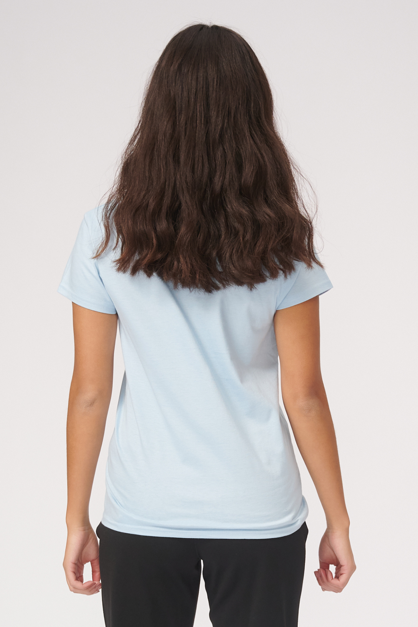 Basic T-shirt - Sky Blue - TeeShoppen - Blue 2