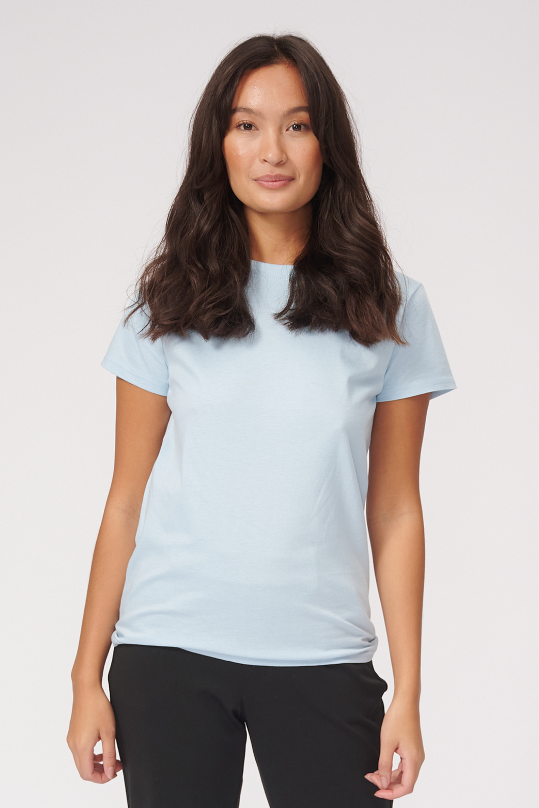 Basic T-shirt - Sky Blue - TeeShoppen - Blue