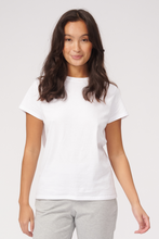 Load image into Gallery viewer, Basic T-Shirt - White - TeeShoppen - White
