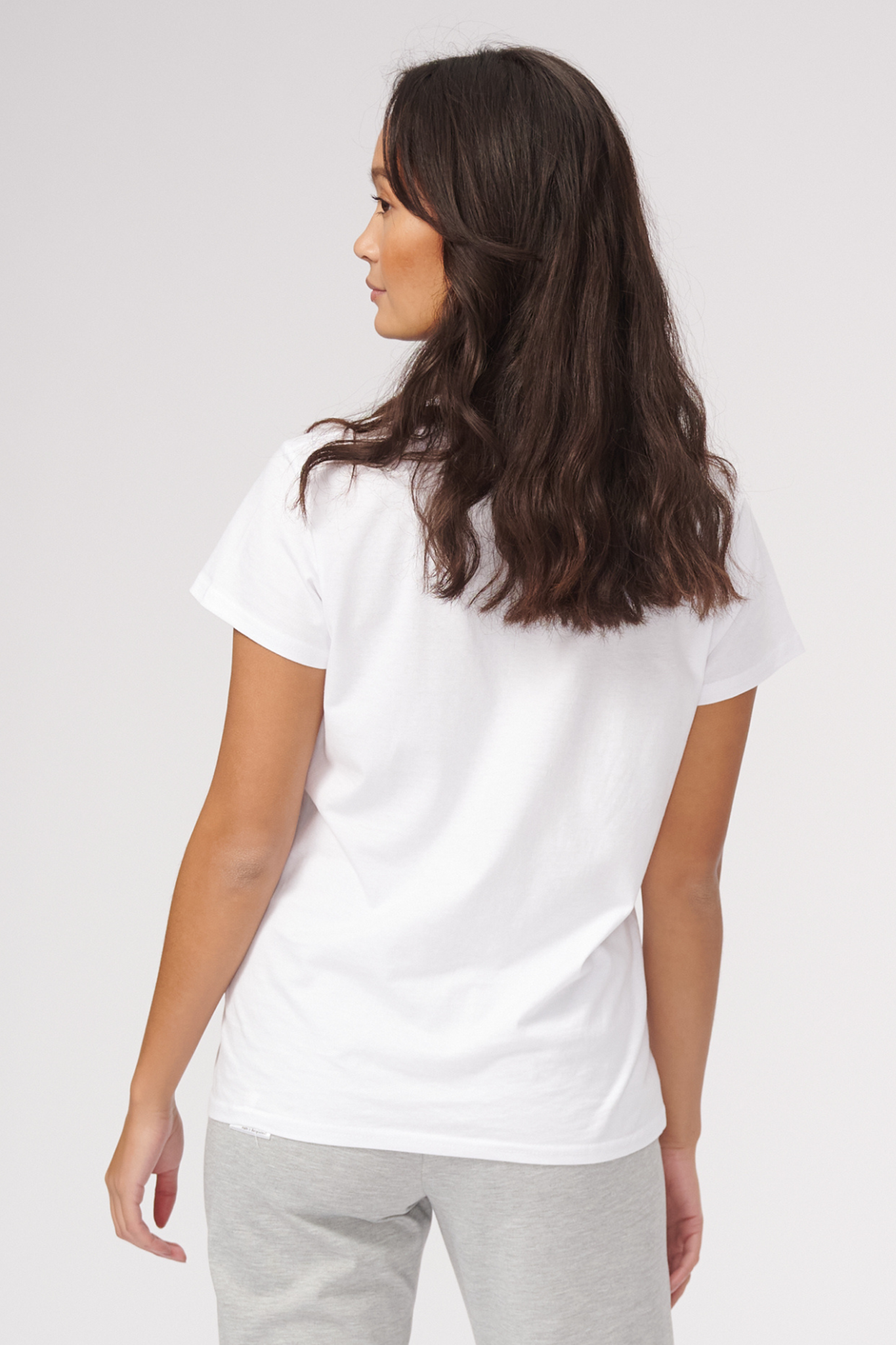 Basic T-Shirt - White - TeeShoppen - White 2