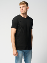 Load image into Gallery viewer, Muscle T-shirt - Black - TeeShoppen - Black 3
