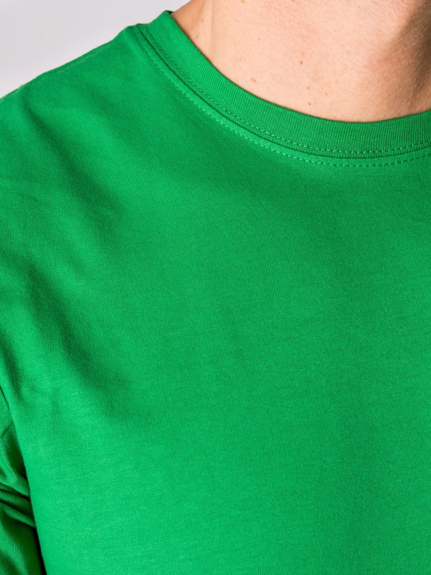 Organic Basic T-shirt - Green - TeeShoppen - Green 4