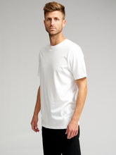 Charger l&#39;image dans la galerie, Organic Basic T-shirt - White - TeeShoppen - White 5
