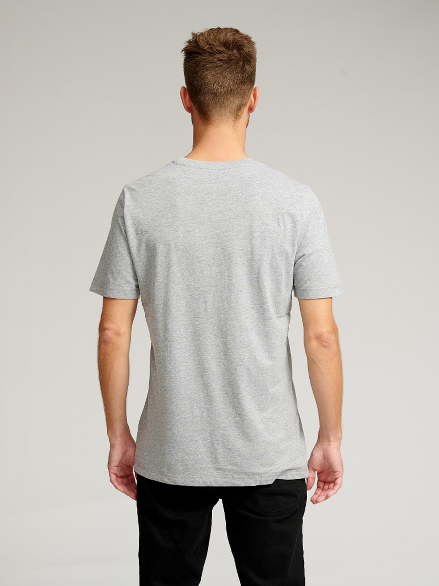 Organic Basic T-shirt - Gray - TeeShoppen - Grey 4